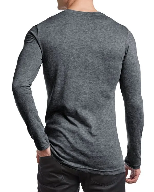 Men's Basic Long Sleeve Crew T-shirt sold by Stanfields product image thumbnail 3