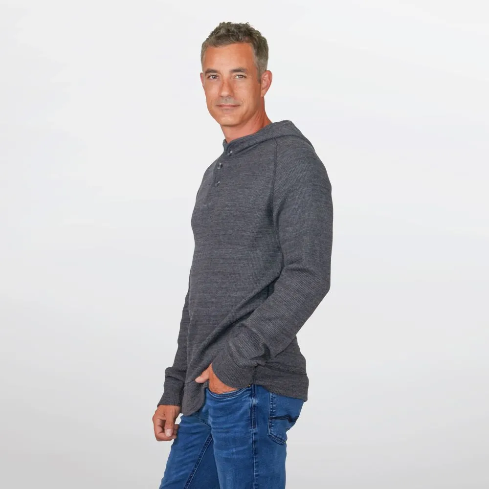 Men's Heritage Triblend Waffle Hoodie sold by Stanfields