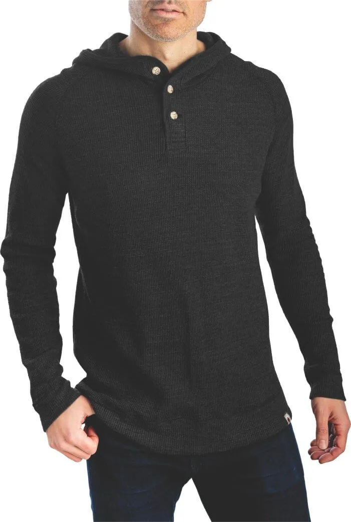 Men's Heritage Triblend Waffle Hoodie sold by Stanfields product image thumbnail 4