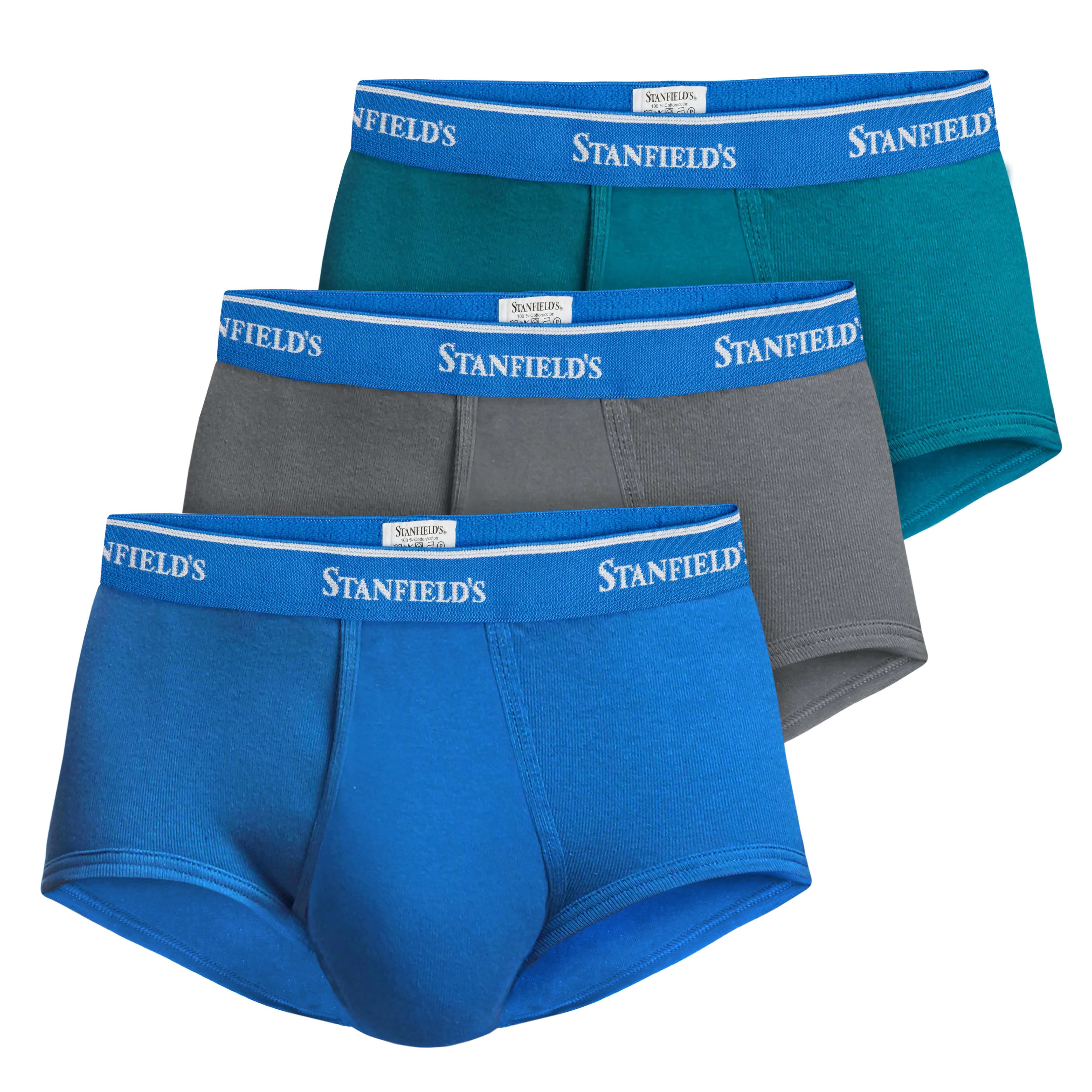 Men's Premium Brief - 3 Pack sold by Stanfields product image thumbnail 4