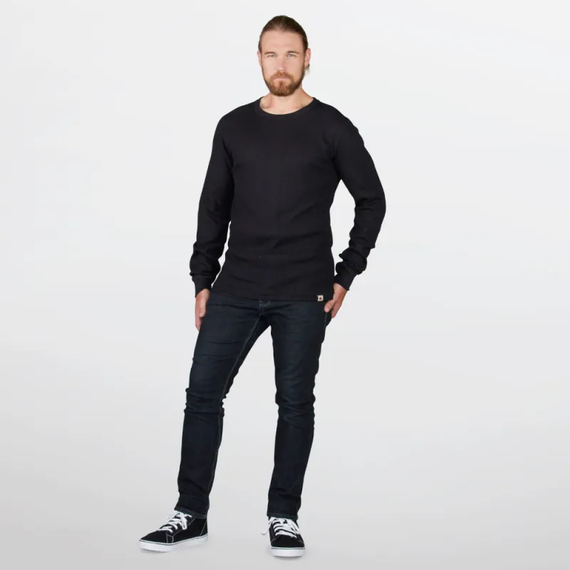 Heritage Triblend Waffle Crew sold by Stanfields