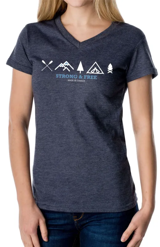 Women's Strong & Free™ Logo T-Shirt sold by Stanfields