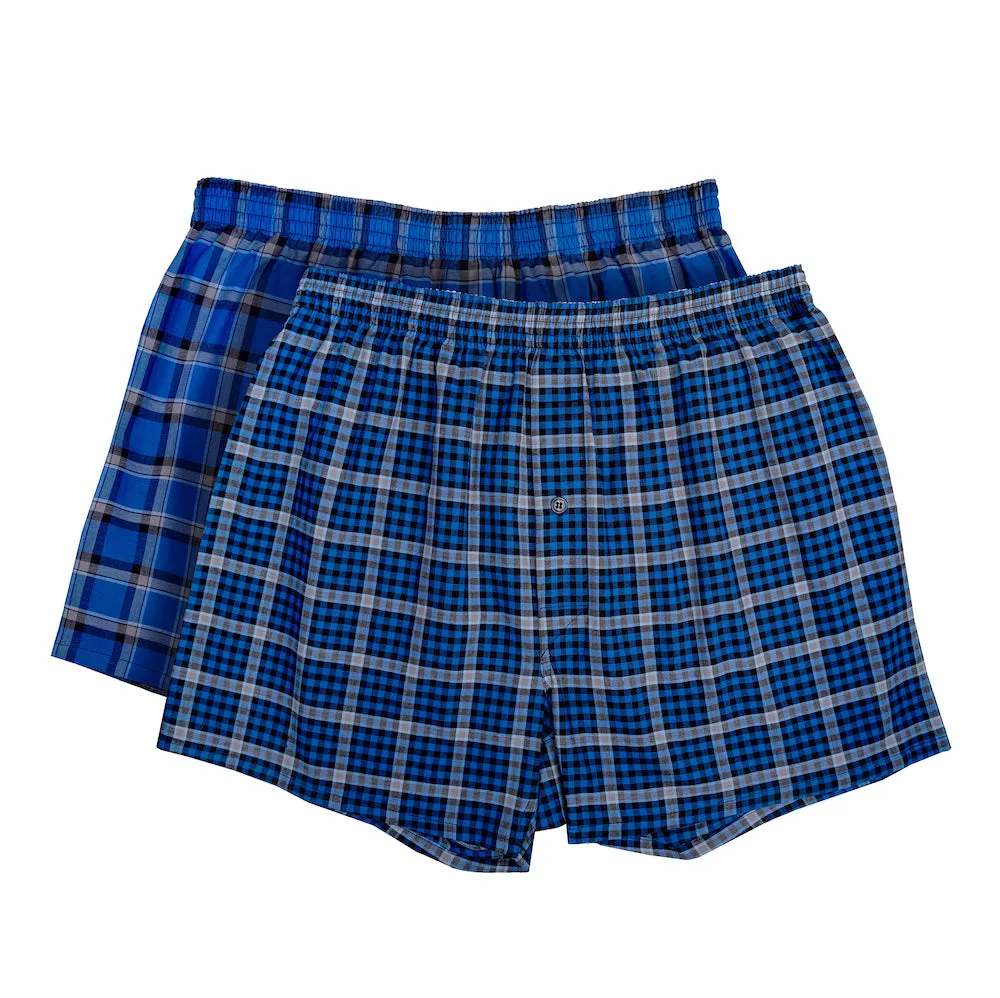 Premium Cotton Woven Boxer Shorts - 2 Pack sold by Stanfields product image thumbnail 3