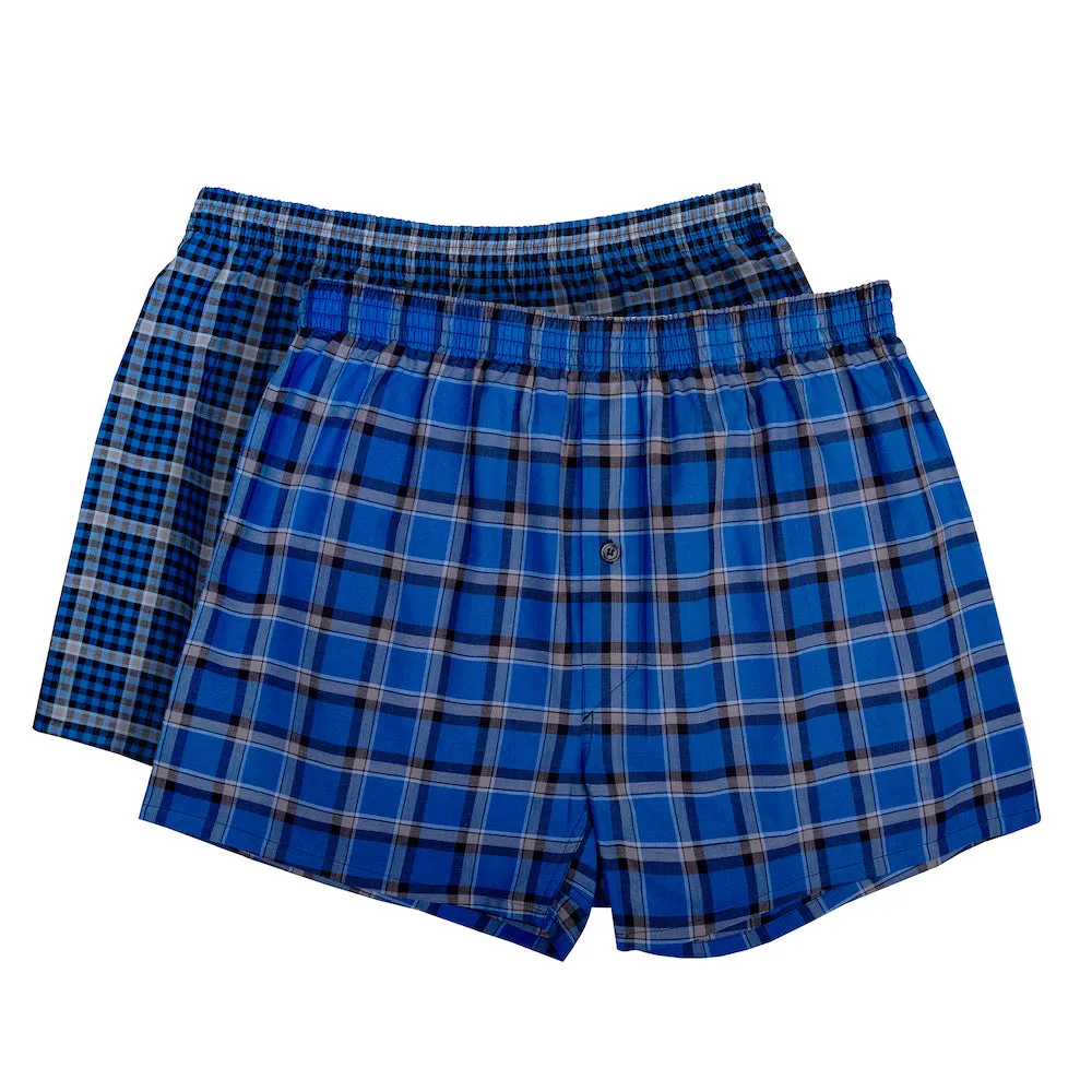 Premium Cotton Woven Boxer Shorts - 2 Pack sold by Stanfields product image thumbnail 4