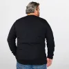 Men's Heritage Fleece Lined Heavy Weight Wool Henley sold by Stanfields
