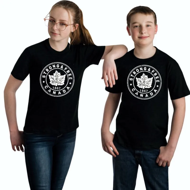 Youth Strong & Free™ Logo T-Shirt sold by Stanfields