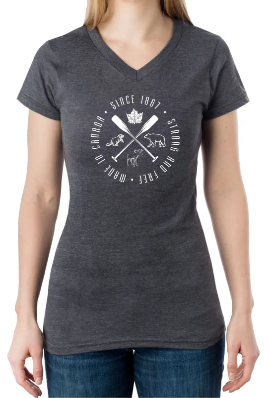 Women's Strong & Free™ Logo T-Shirt sold by Stanfields