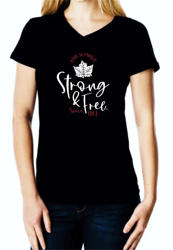 Women's Strong & Free™ Logo T-Shirt sold by Stanfields