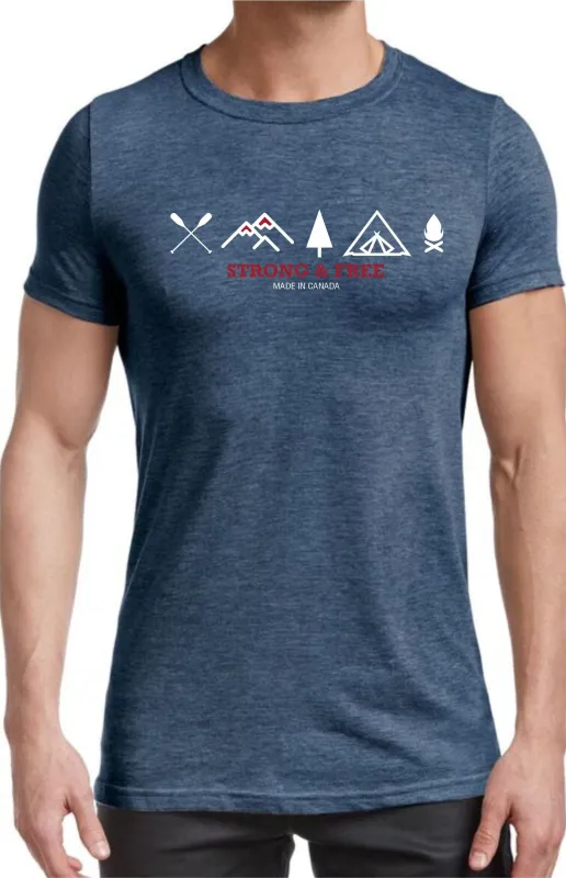 Strong & Free™ Logo T-Shirt sold by Stanfields