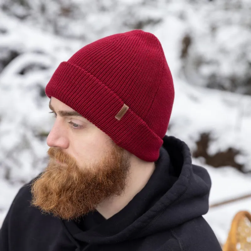 Merino Wool Rib Toque sold by Stanfields