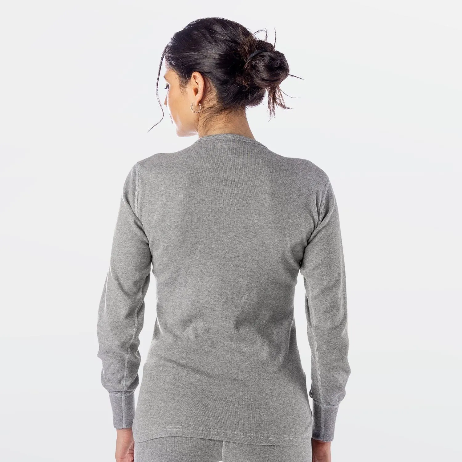 Women's Chill Chasers Cotton Rib Base Layer Top sold by Stanfields product image thumbnail 2