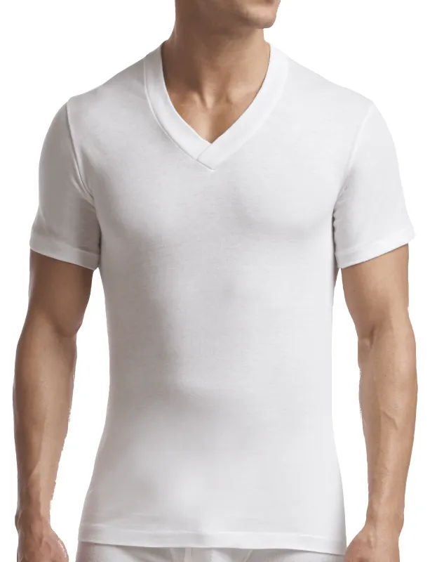 Men's Supreme V-Neck T-Shirt - 2 Pack sold by Stanfields