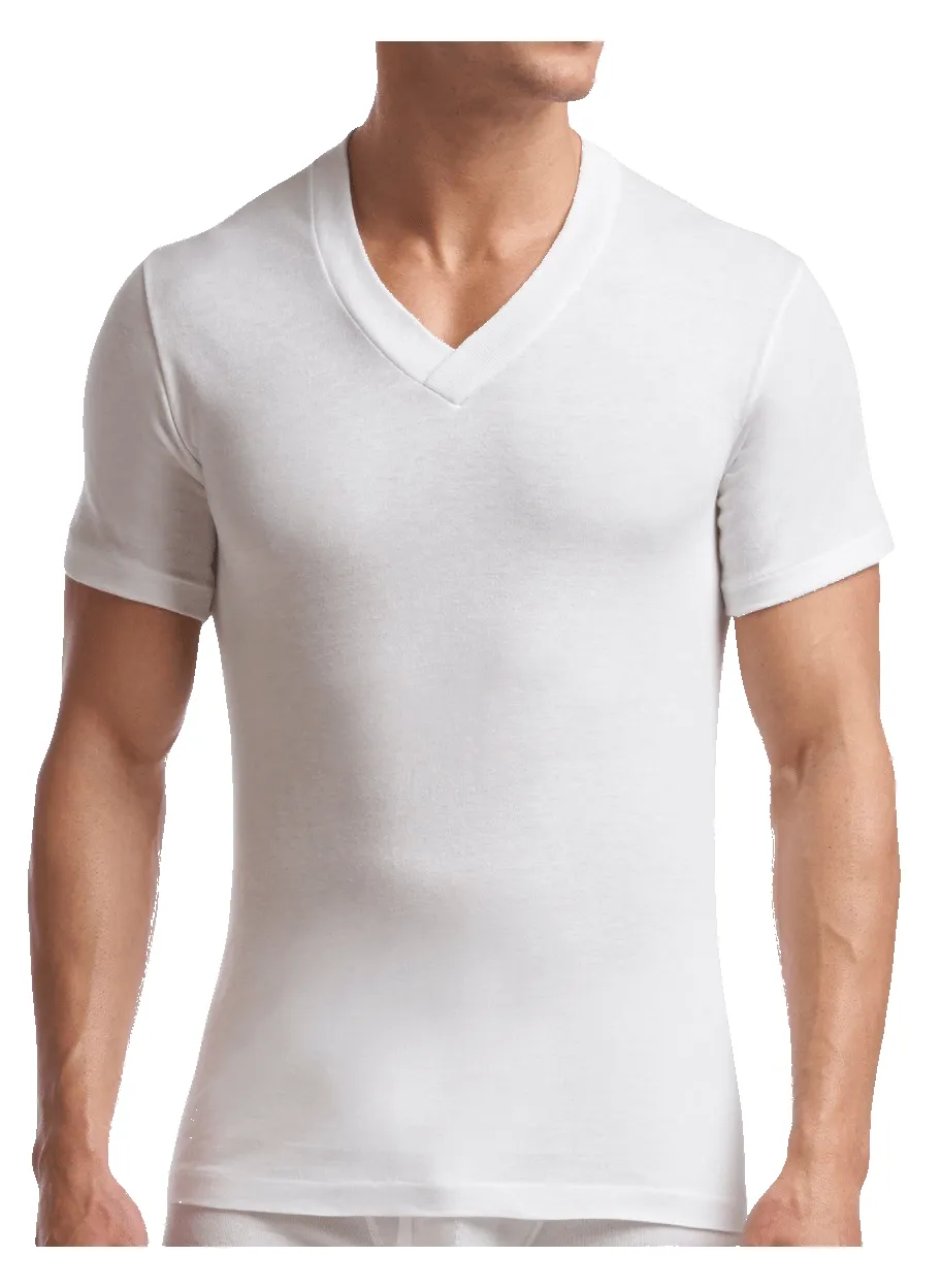 Men's Tall Supreme V-Neck T-Shirt - 2 Pack sold by Stanfields
