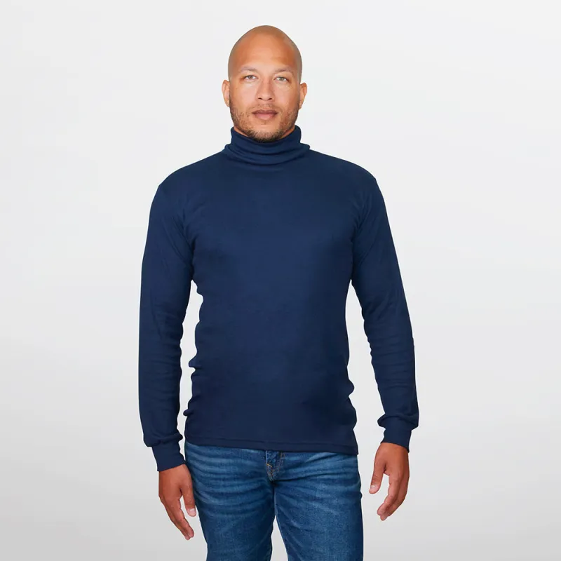 Men's Rib Turtleneck sold by Stanfields