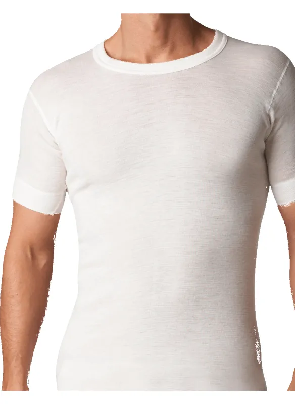 Men's Superwash Wool Short Sleeve Shirt sold by Stanfields