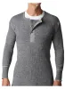 Men's Heavy Weight Wool Henley sold by Stanfields
