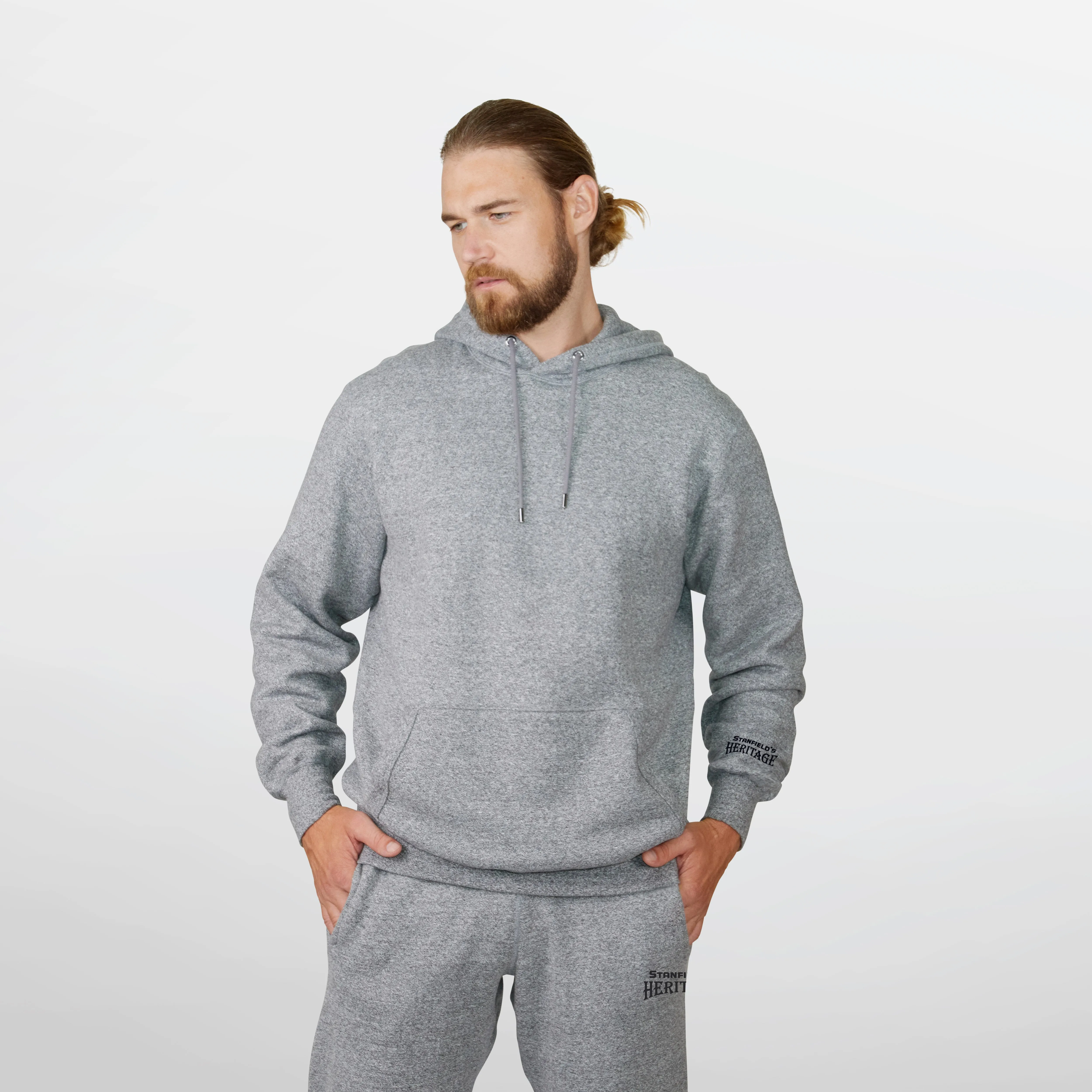 Heritage Fleece Hoodie sold by Stanfields product image thumbnail 3
