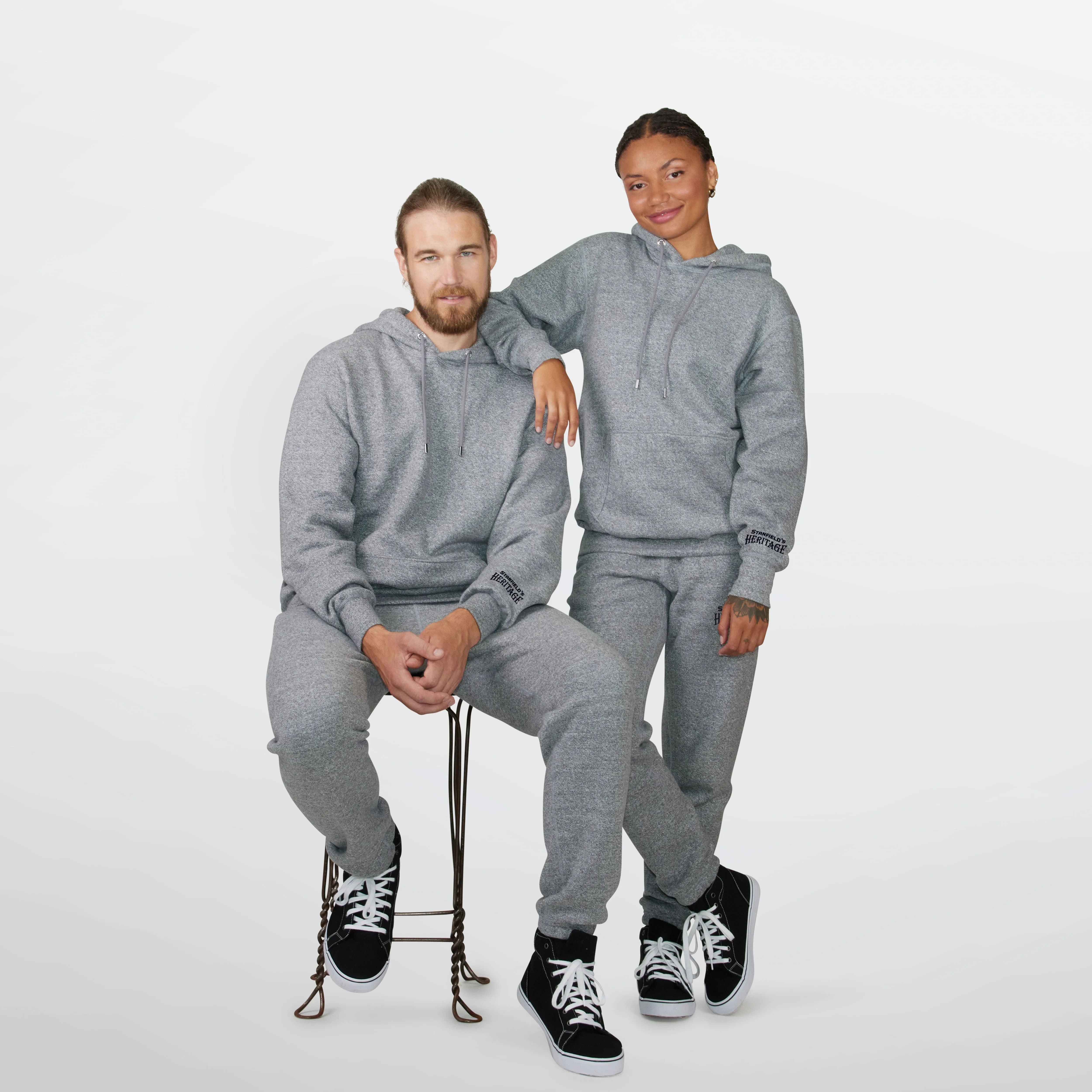 Heritage Fleece Hoodie sold by Stanfields product image thumbnail 2