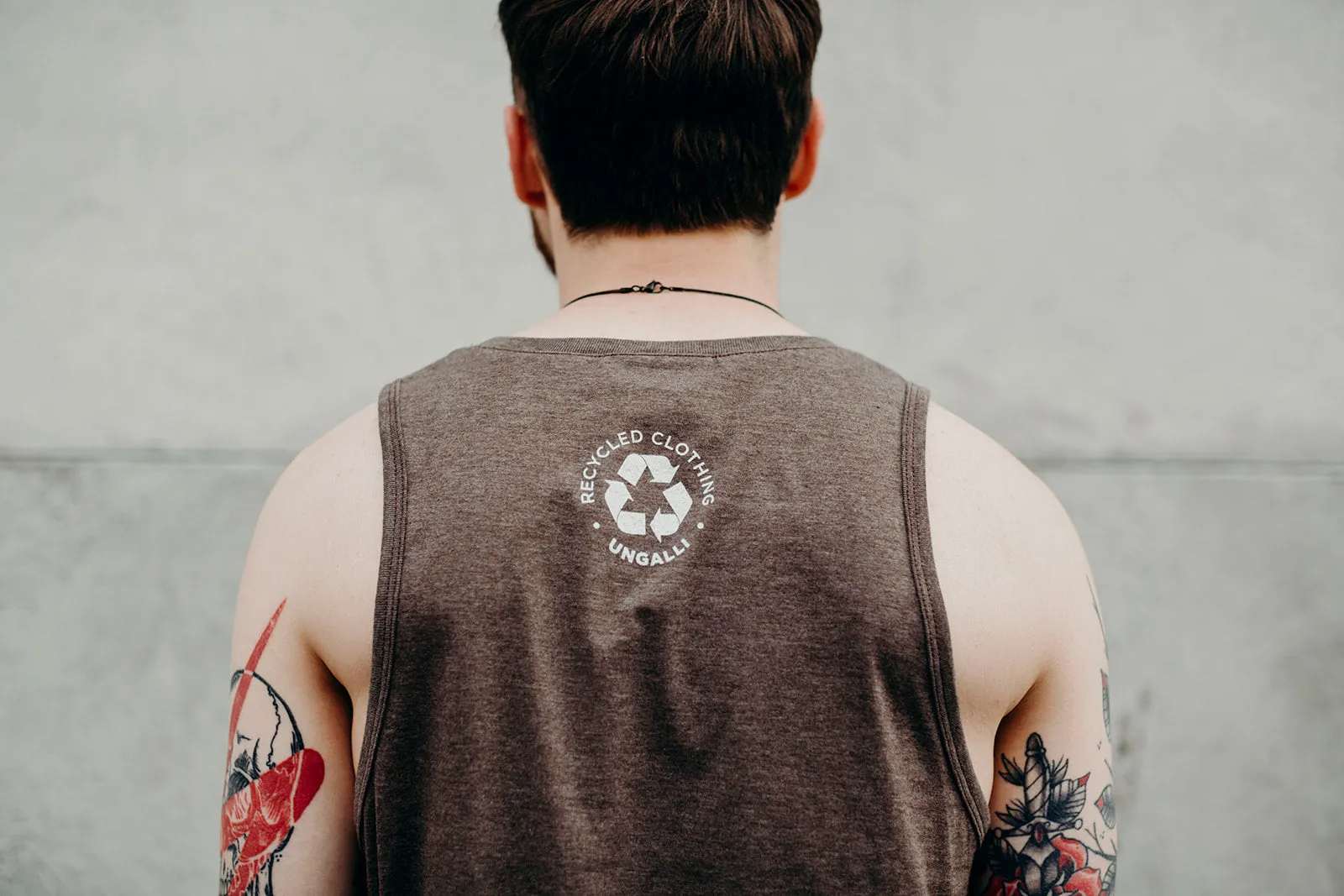 Men's Wood Grain Tank sold by Ungalli product image thumbnail 2