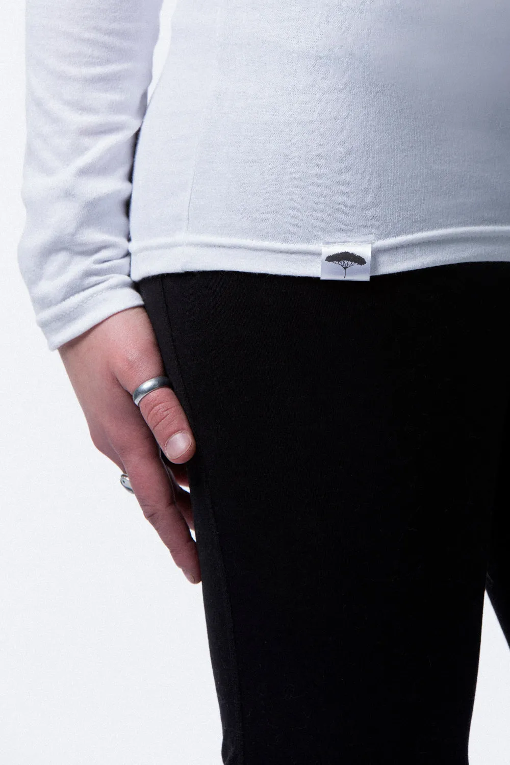 Classic White Ungalli V-Neck sold by Ungalli product image thumbnail 3