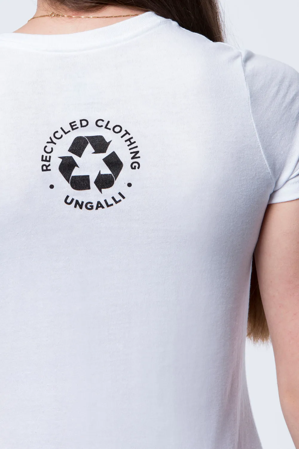 Classic White Ungalli V-Neck sold by Ungalli product image thumbnail 2