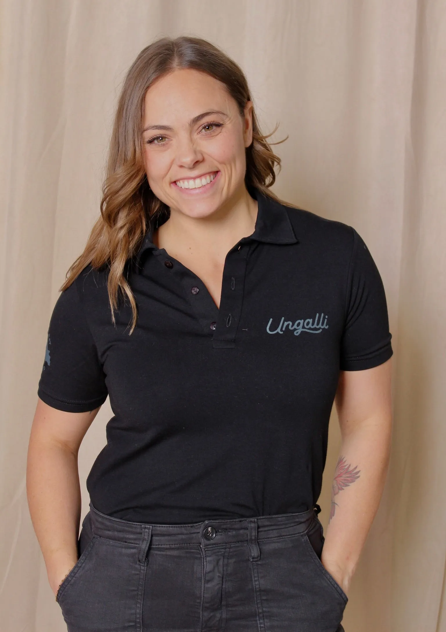 Unisex Bamboo Performance Polo sold by Ungalli product image thumbnail 2