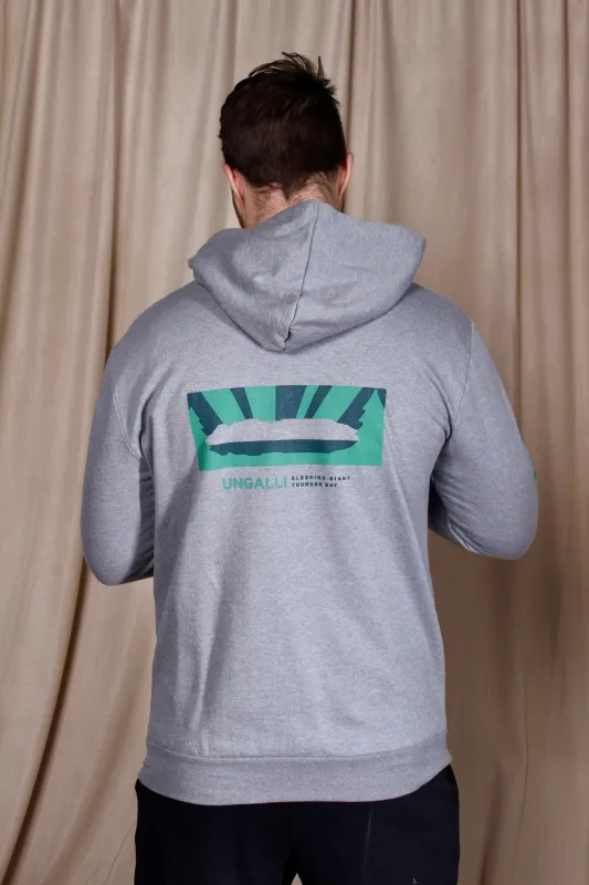 Sleeping Giant Unisex Zip Up sold by Ungalli