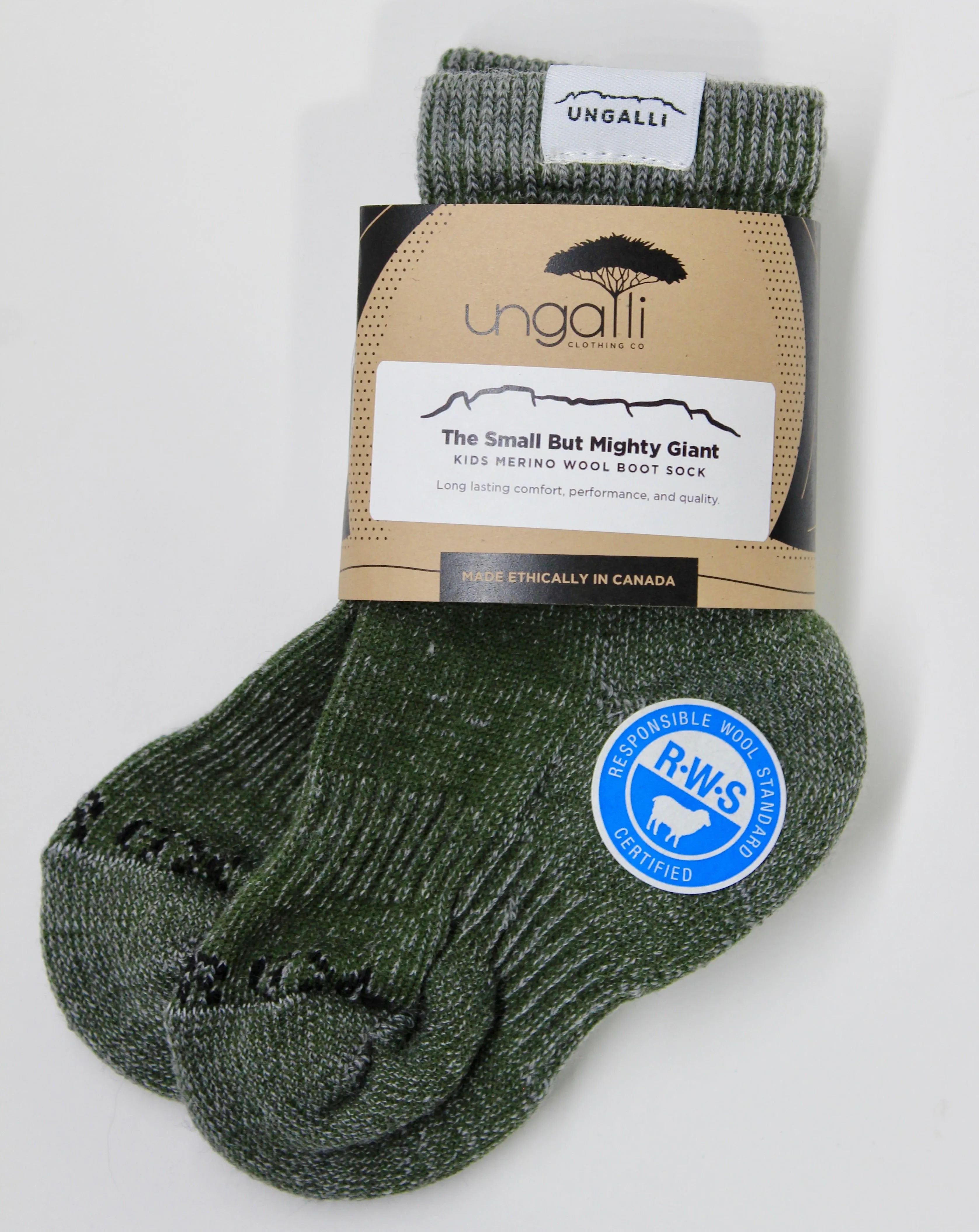 The Small But Mighty Giant Kid’s Socks sold by Ungalli product image thumbnail 3