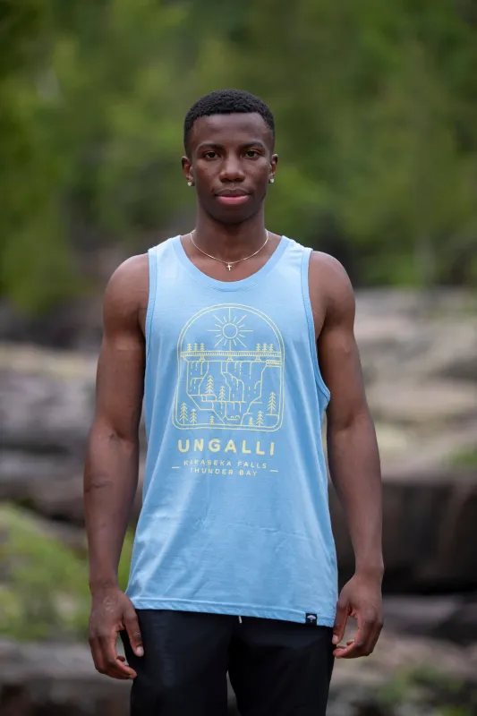 Kakabeka Falls Unisex Tank sold by Ungalli