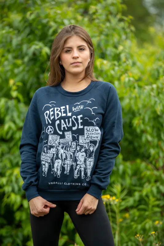 Rebel Crewneck Pullover sold by Ungalli