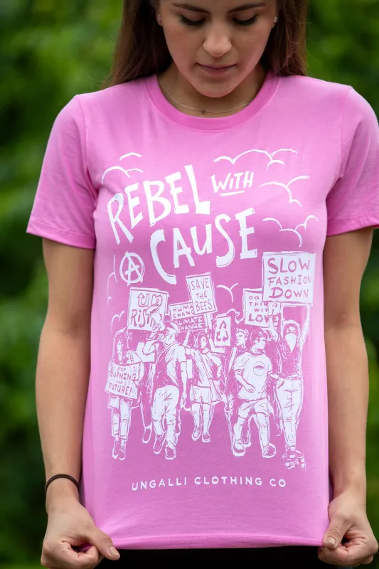 Rebel Women's Tee sold by Ungalli