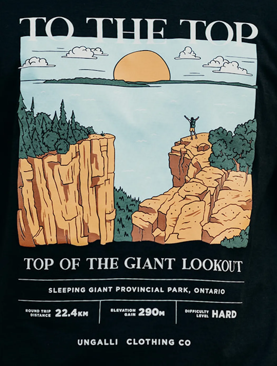 To The Top Women's Tee sold by Ungalli product image thumbnail 3