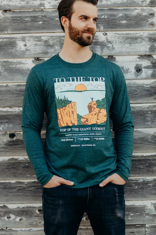 To The Top Men's Long Sleeve sold by Ungalli