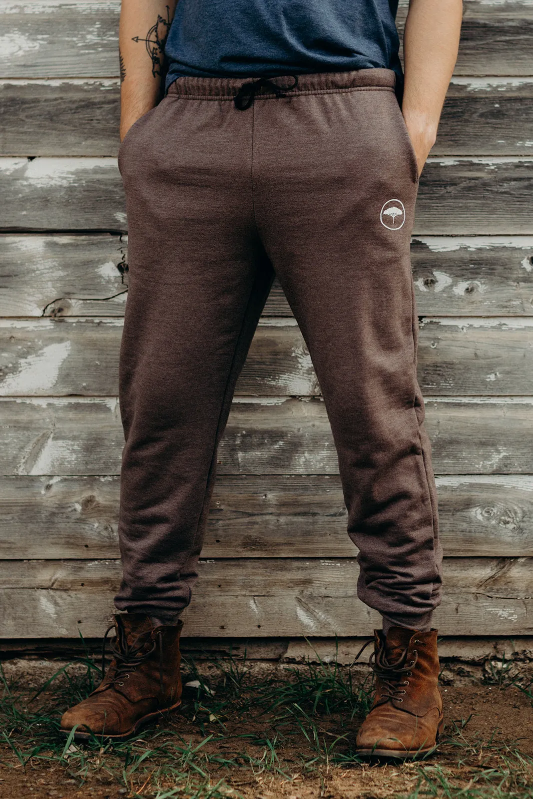 Brown Adult Recycled Jogger sold by Ungalli