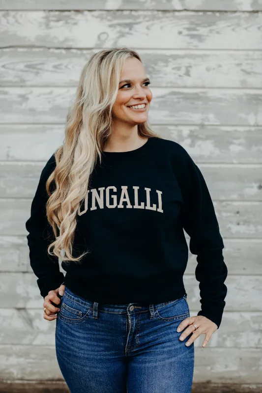 Collegiate Cropped Sweater sold by Ungalli