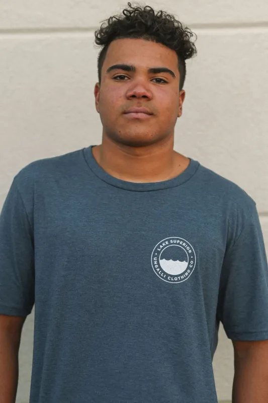 Lake Superior Men's Tee sold by Ungalli