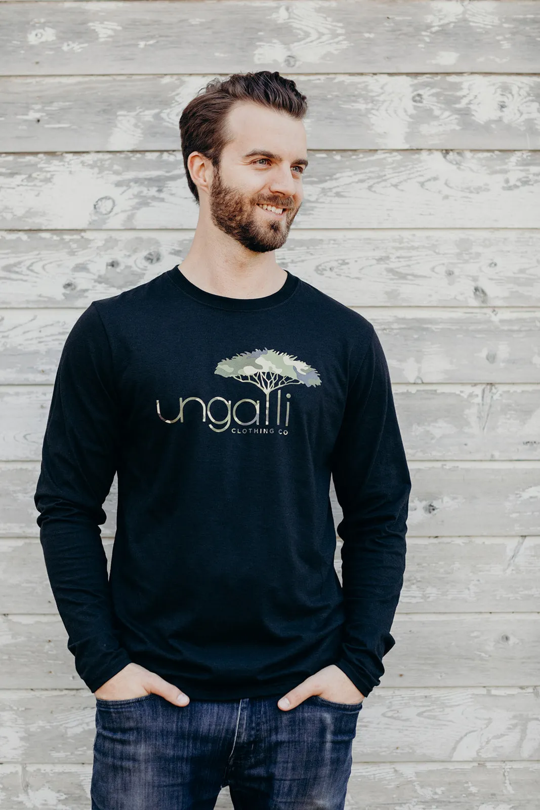 Recycled Camo Long Sleeve sold by Ungalli product image thumbnail 2