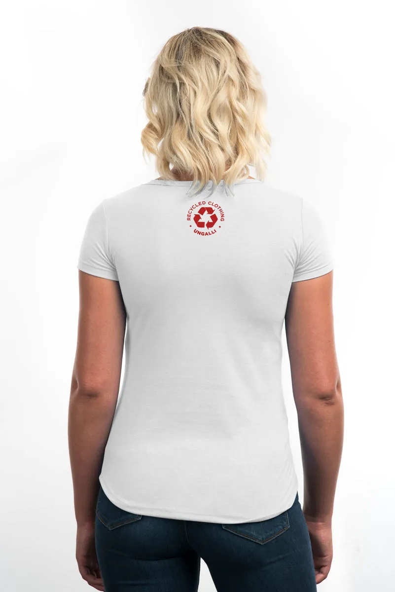 Have A Heart Slouchy Tee (Front Print) sold by Ungalli product image thumbnail 3