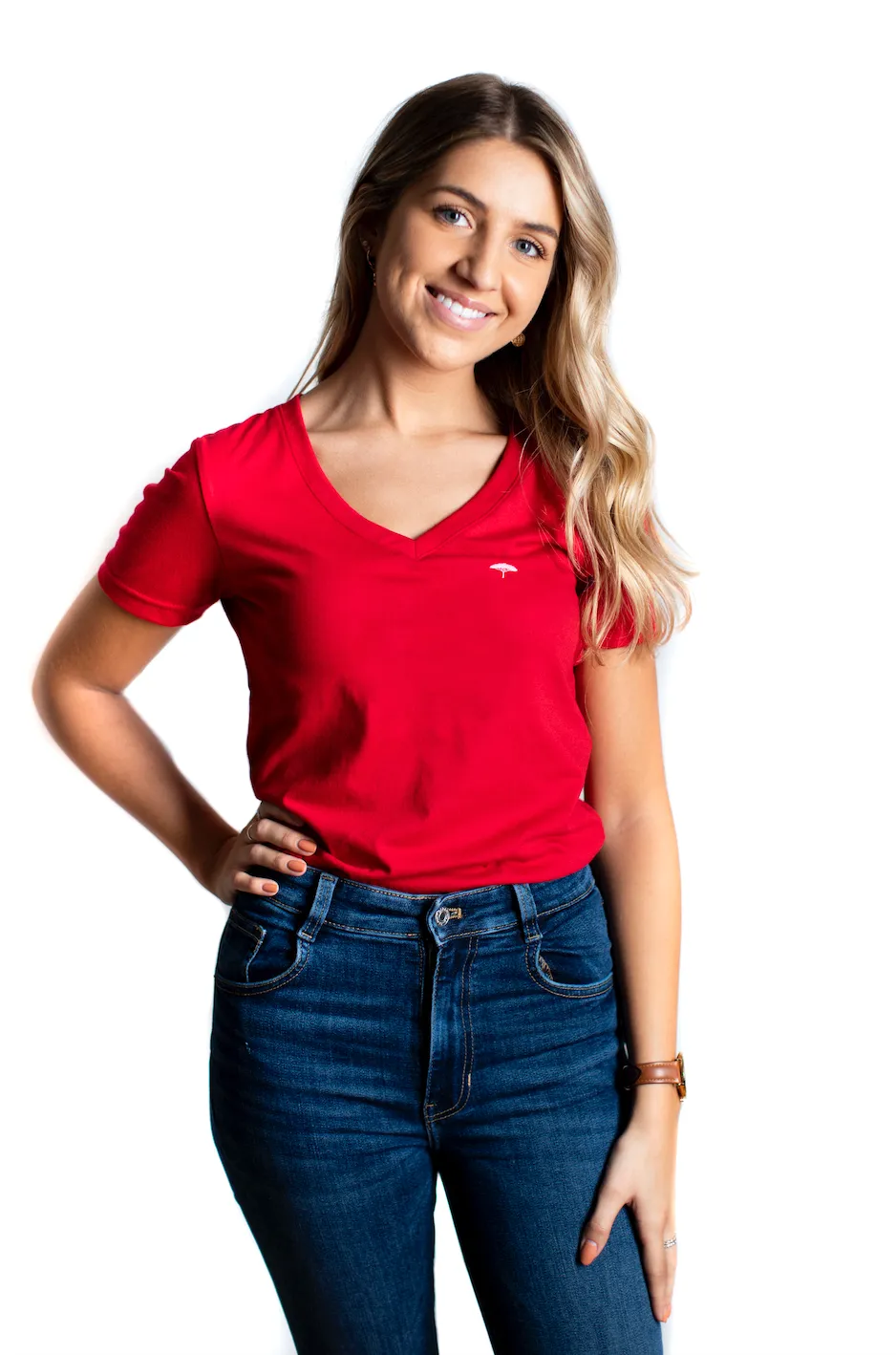 Women's Classic Red Ungalli Tee sold by Ungalli