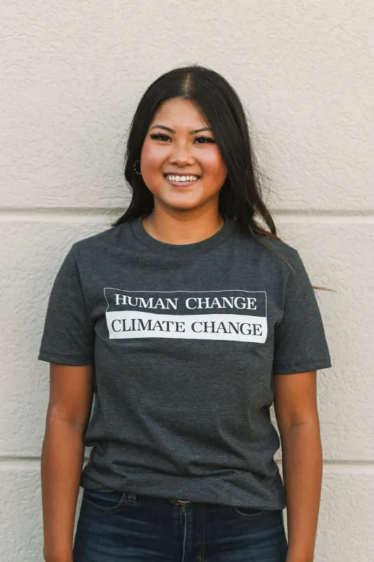 Unisex Human Change Climate Change Tee sold by Ungalli