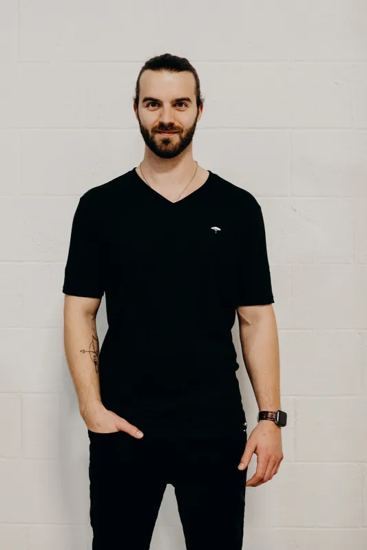 Men's Classic Recycled V-Neck sold by Ungalli