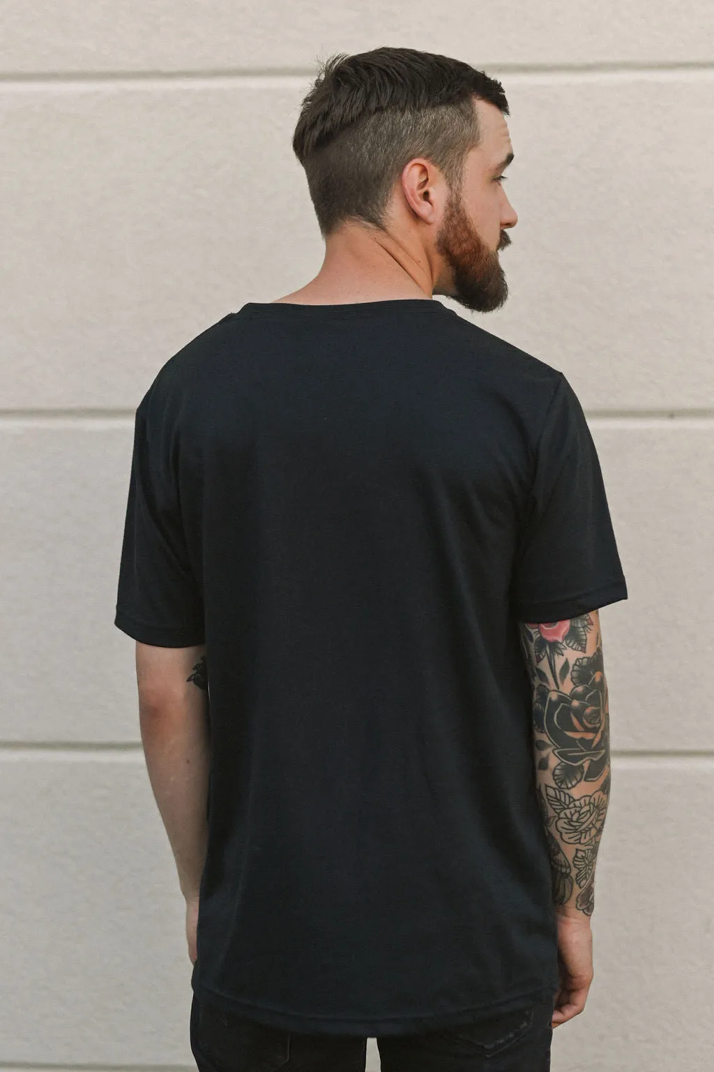 Men's Classic Black Ungalli Tee sold by Ungalli product image thumbnail 3