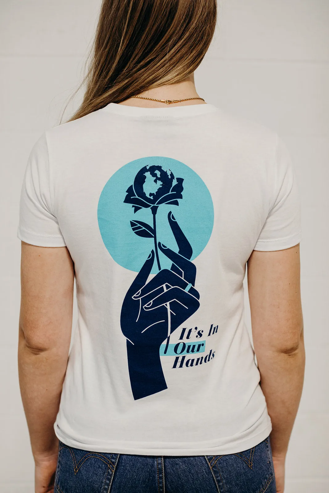 In Our Hands Women's Tee sold by Ungalli
