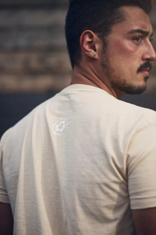 Beige Recycled Pocket Tee sold by Ungalli product image thumbnail 3