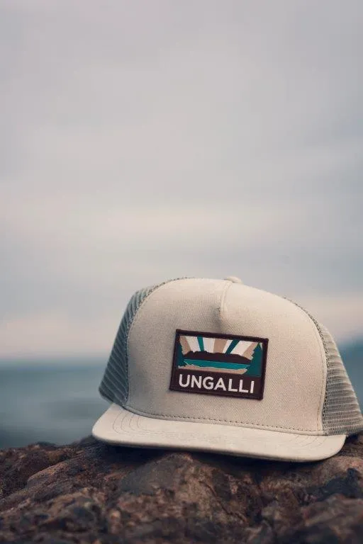 Recycled Sleeping Giant Flat Brim Snapback sold by Ungalli product image thumbnail 3