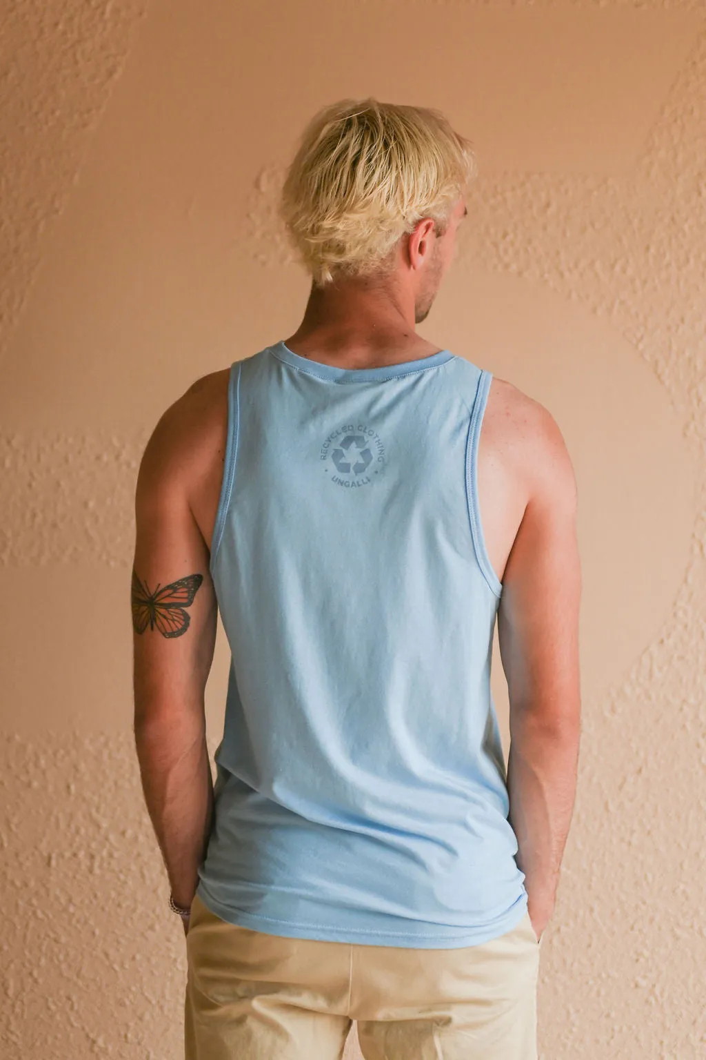 Men's Blue Skies Tank sold by Ungalli product image thumbnail 3