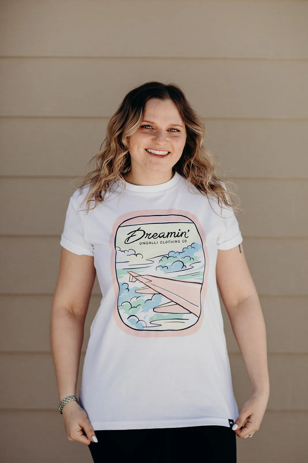 Dreamin' Crew Neck Tee sold by Ungalli product image thumbnail 4