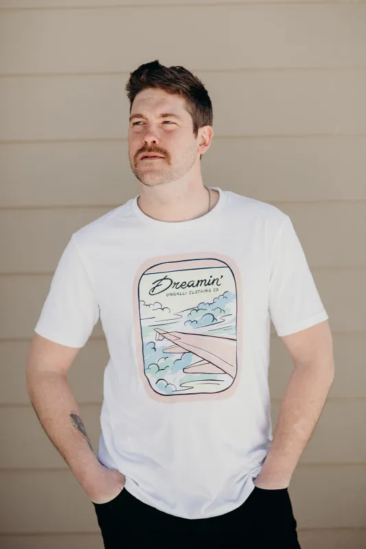 Dreamin' Crew Neck Tee sold by Ungalli