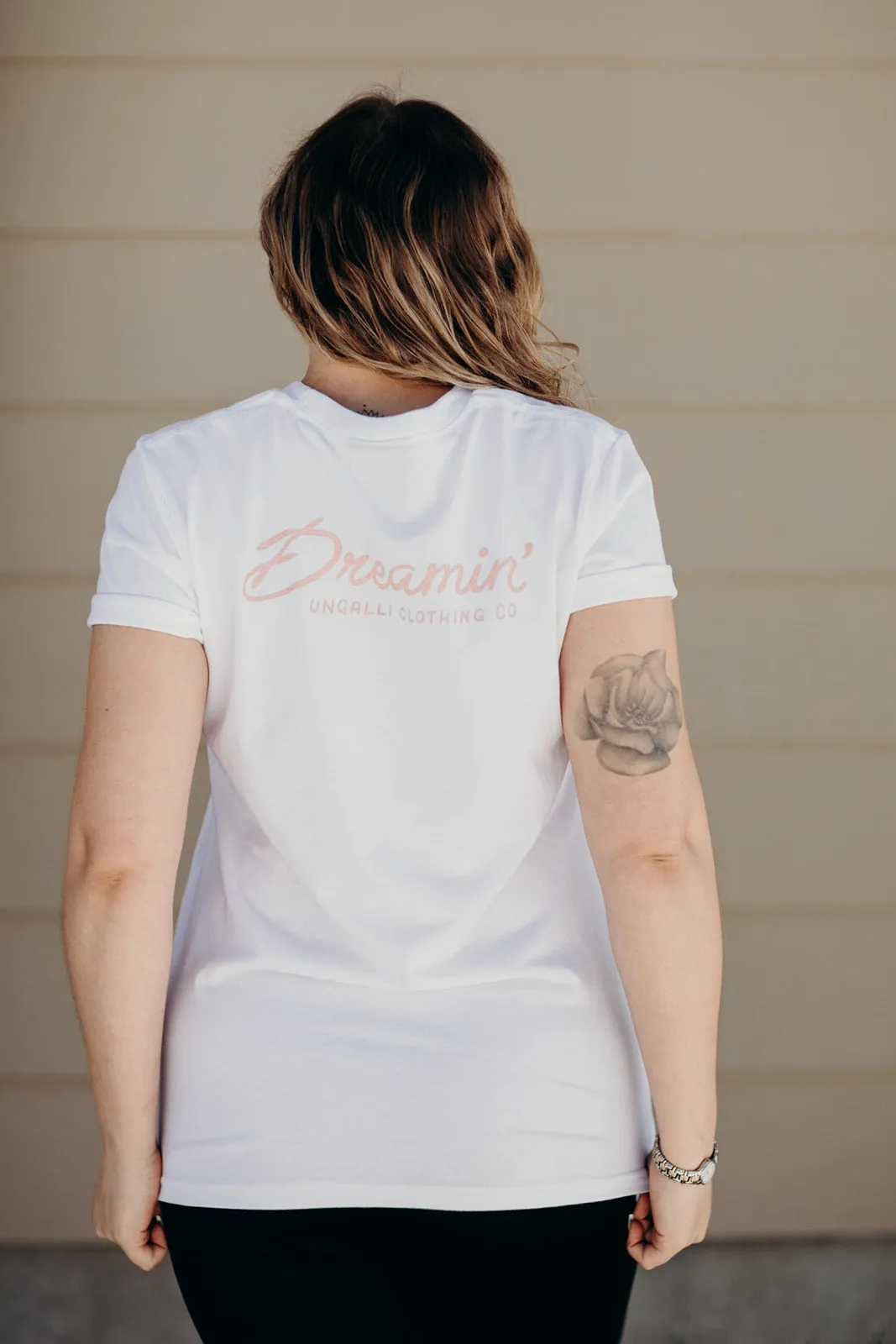 Dreamin' Crew Neck Tee sold by Ungalli product image thumbnail 5