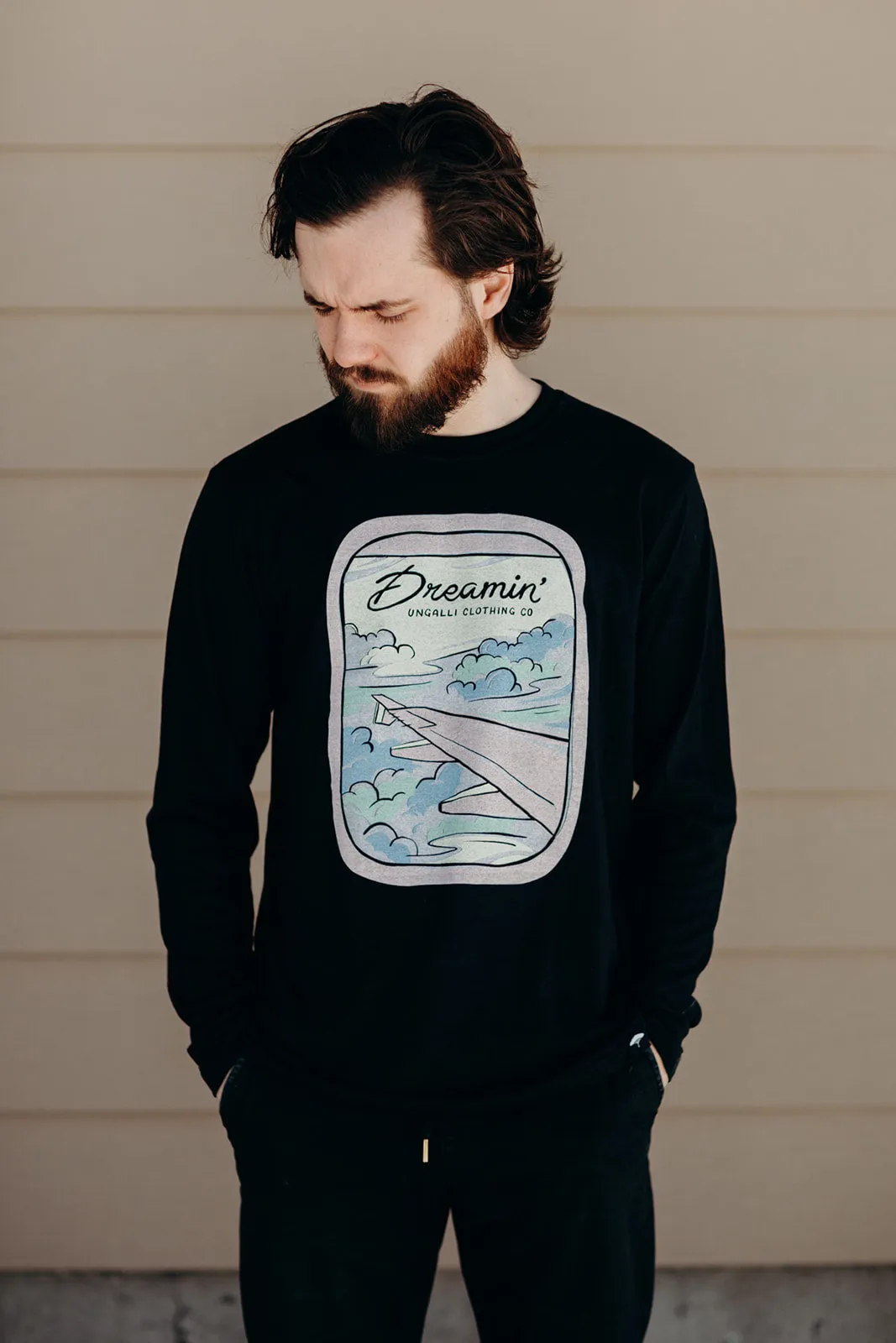 Dreamin' Unisex Long Sleeve sold by Ungalli